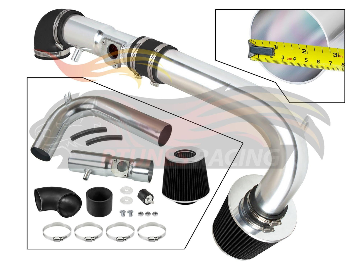 Cold Air Intake Kit For 2006-2009 Miata/MX-5 2.0L | Rtunes Racing | CI-MZ-08