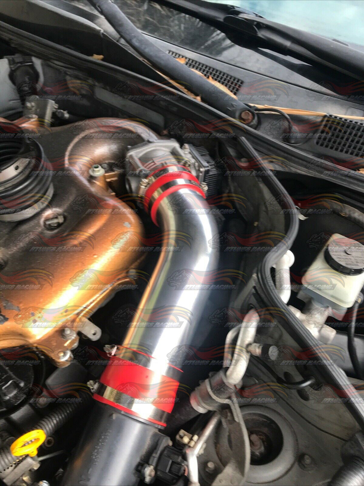 Cold Air Intake Kit For 2003-2006 Nissan 350Z 3.5L | RCI-NS-04BK