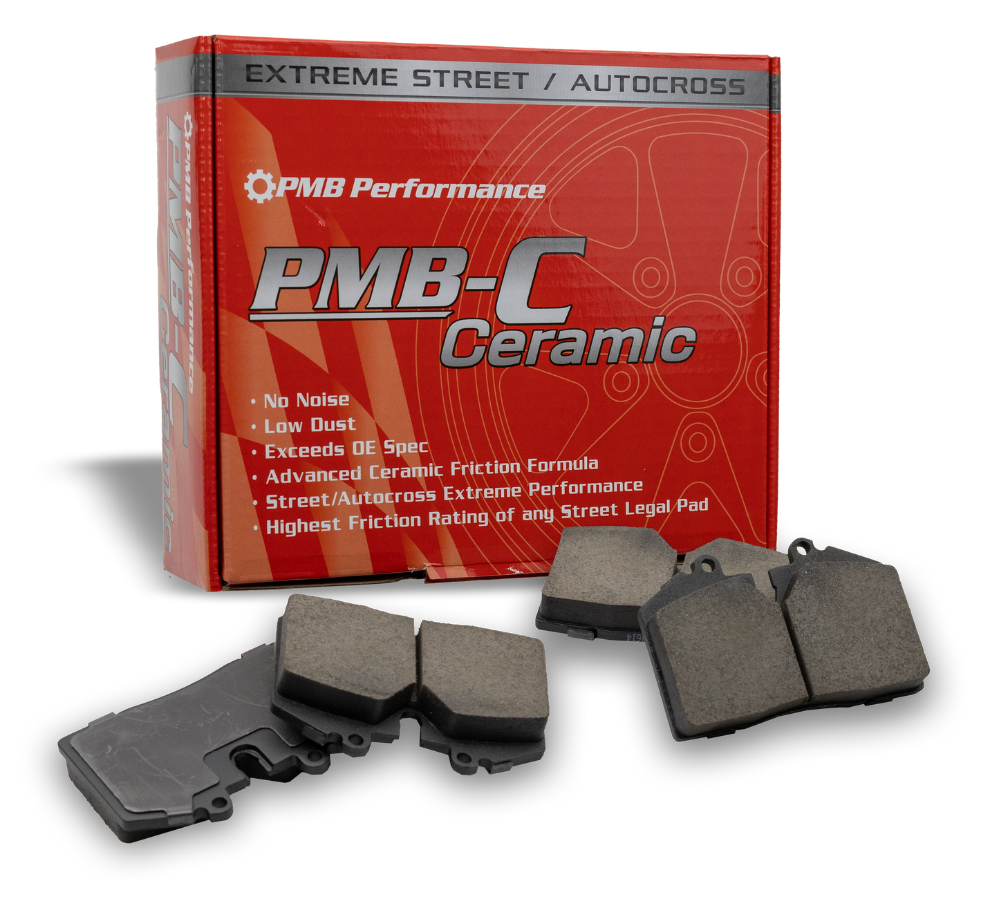PMB-C Ceramic Pads for Porsche 911 C4 Front and Rear Calipers (1989-94)