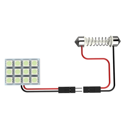 Universal SMD 12PC LED Panel Dome Light