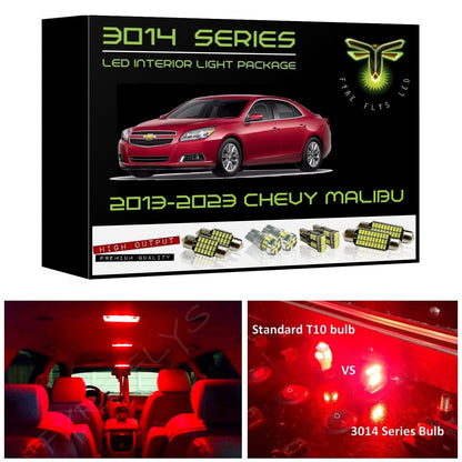 2013-2023 Chevrolet Malibu Super Bright 3014 Series LED interior light kit