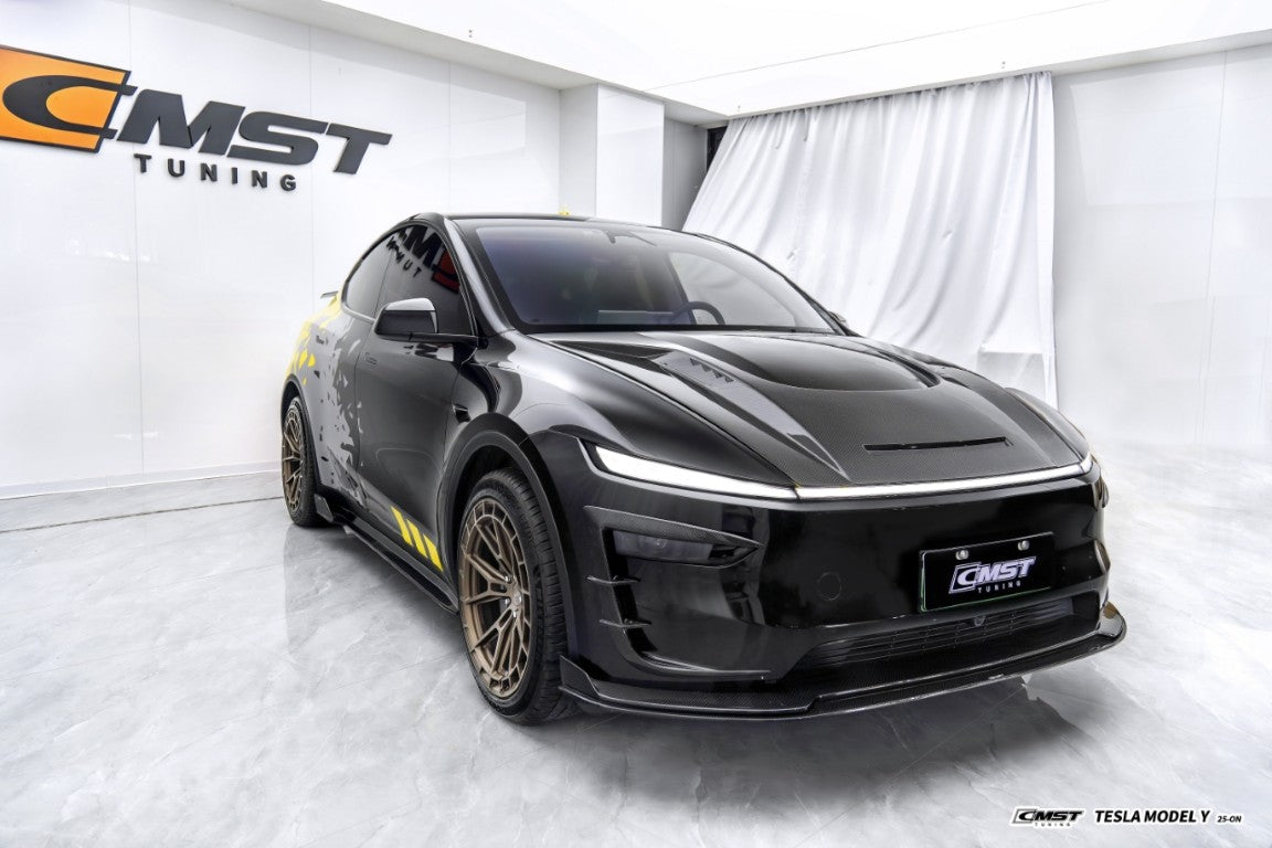 CMST Tuning V2 Hood for Tesla Model Y Juniper 2026-ON Carbon Fiber / FRP