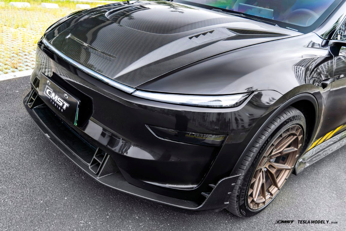 CMST Tuning V2 Hood for Tesla Model Y Juniper 2026-ON Carbon Fiber / FRP