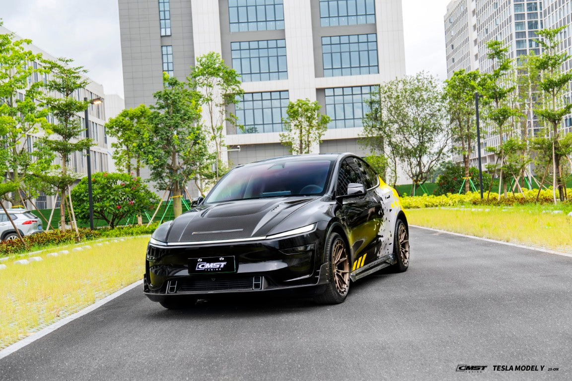 CMST Tuning V2 Hood for Tesla Model Y Juniper 2026-ON Carbon Fiber / FRP