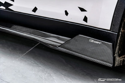 CMST Tuning V1 Side Skirts for Tesla Model Y Juniper 2026-ON Carbon Fiber / FRP