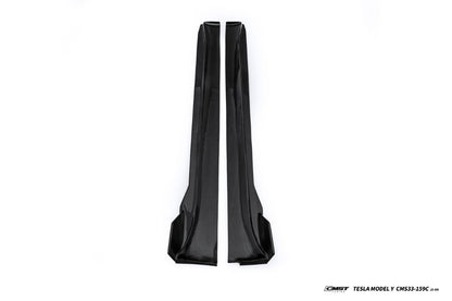 CMST Tuning V1 Side Skirts for Tesla Model Y Juniper 2026-ON Carbon Fiber / FRP