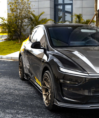 CMST Tuning V1 Side Skirts for Tesla Model Y Juniper 2026-ON Carbon Fiber / FRP
