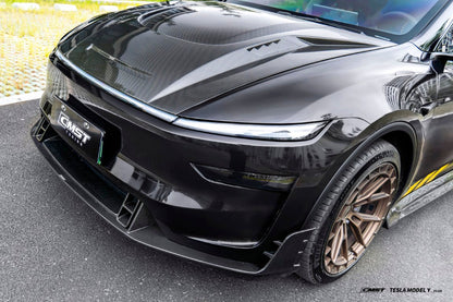 CMST Tuning V2 Front Lip for Tesla Model Y Juniper 2026-ON Carbon Fiber / FRP