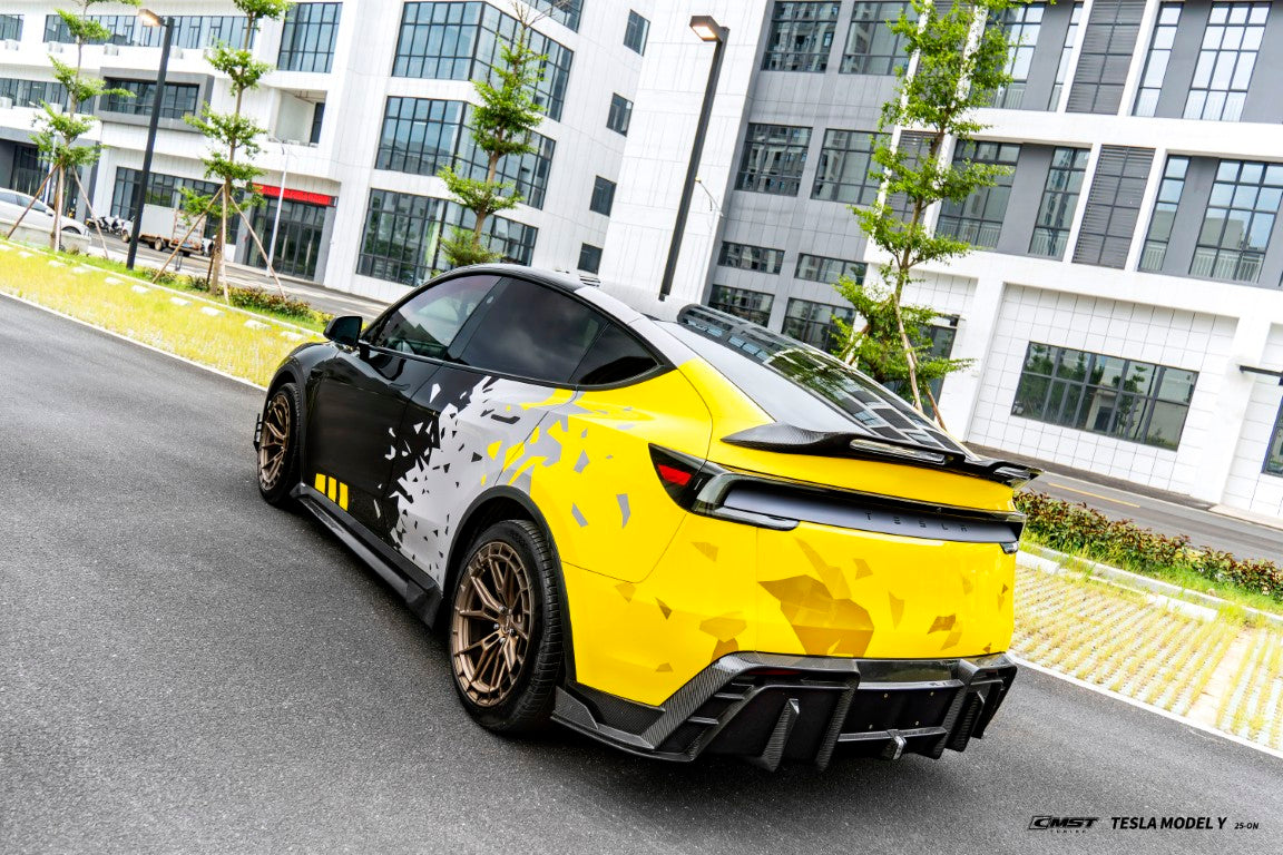CMST Tuning V2 Side Skirts for Tesla Model Y Juniper 2026-ON Carbon Fiber / FRP