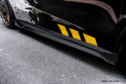 CMST Tuning V2 Side Skirts for Tesla Model Y Juniper 2026-ON Carbon Fiber / FRP