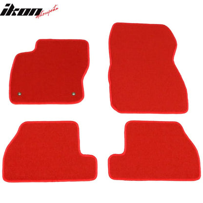 2011-2015 Ford Focus Car Floor Mats Carpet 4PC Nylon