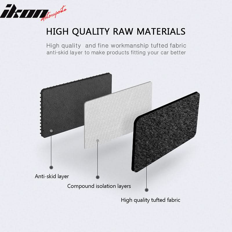 2010-2013 Mazda 3 Car Floor Mats Carpet 4PC Nylon