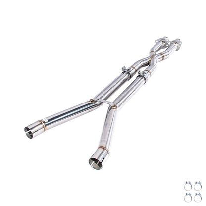 2009-2013 Chevrolet Corvette C6 6.2L V8 LS3 2.5" X-Pipe