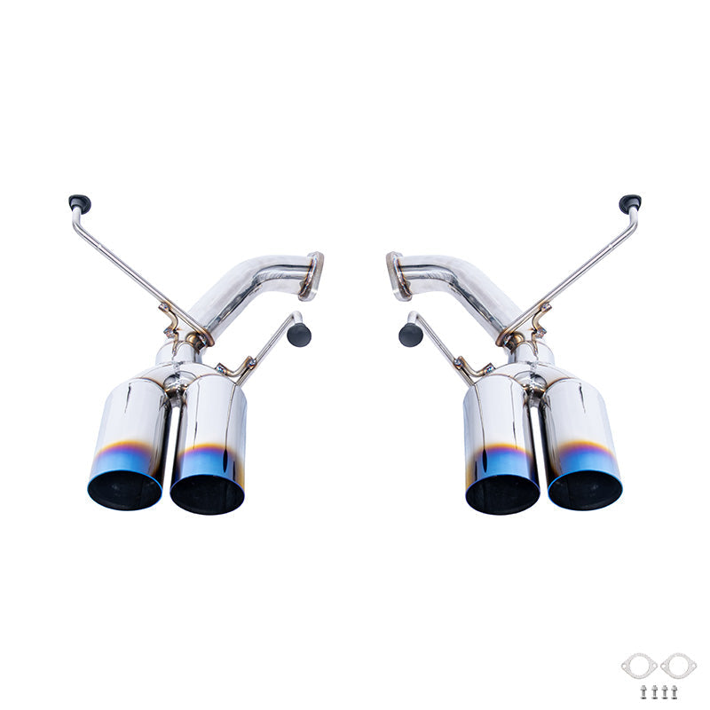2022-Present Subaru WRX Muffler Delete Boso Burnt Tip Axle Back Exhaust