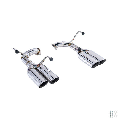 2015-2021 Subaru WRX STi Muffler Delete Boso Axle Back Exhaust