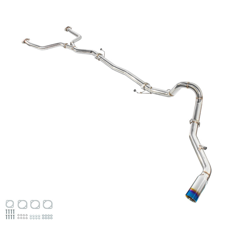 2022-Present Toyota Tundra Cat Back Burnt Tip Exhaust