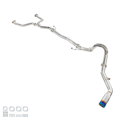 2022-Present Toyota Tundra Cat Back Burnt Tip Exhaust