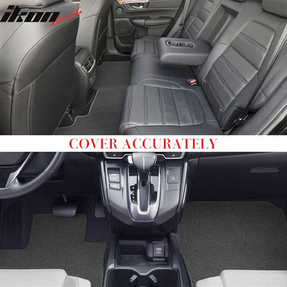2017-2022 Honda CR-V Car Floor Mats Carpet 3PC Nylon