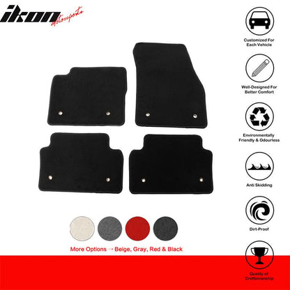 2018-2023 Jaguar E-Pace Nylon Floor Mats Front Rear Car Carpets