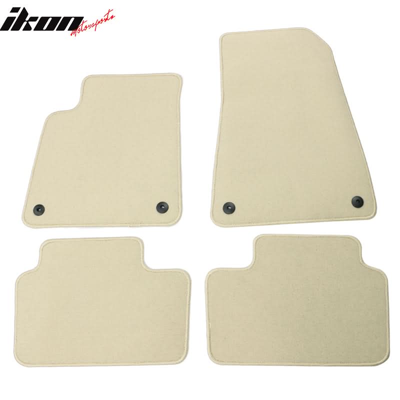2021-2023 Polestar 2 Nylon Car Floor Mats Front Rear Carpets 4PC