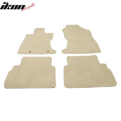 2022-2025 Subaru WRX 4PCS Front Rear Car Floor Mats Carpet Nylon