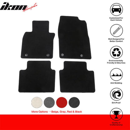 2020-2024 Mazda CX-30 Nylon Floor Mats Carpet Liners 4PCS Set
