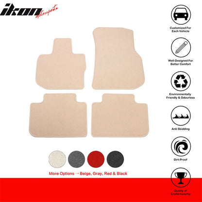 2018-2024 BMW G01 X3 G02 X4 Floor Mats Nylon Front Rear Row Carpet 4PC
