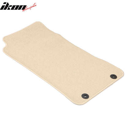 2017-2024 Alfa Romeo Giulia OE Beige Front Rear Floor Mat Carpet Nylon