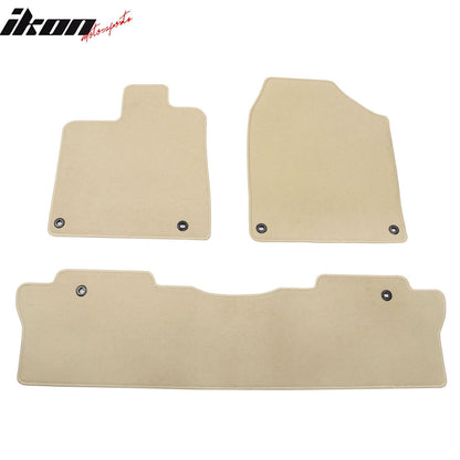 2017-2024 Honda Ridgeline OE Beige Front Rear Floor Mat Carpet Nylon