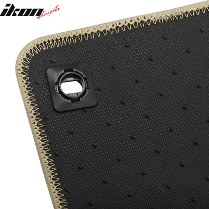 2017-2024 Honda Ridgeline OE Beige Front Rear Floor Mat Carpet Nylon