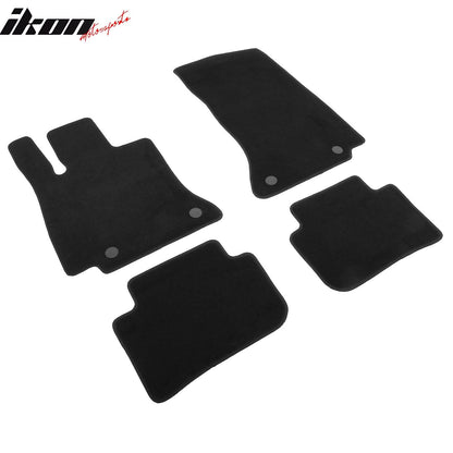 2024-2025 Benz CLE300 CLE450 CLE53 AMG Coupe Black Floor Mats Nylon