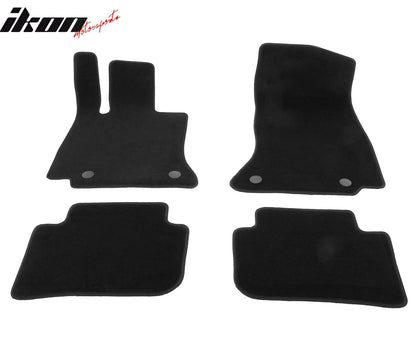 2024-2025 Benz CLE300 CLE450 CLE53 AMG Coupe Black Floor Mats Nylon