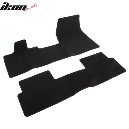 2014-2021 BMW i3 i3s OE Black Front Rear Floor Mats Carpets Nylon 2PCS