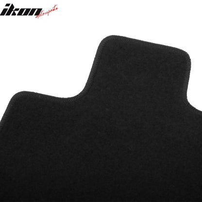 2019-2025 Volvo S60 / V60 / V60 Cross Country Black Floor Mats Nylon