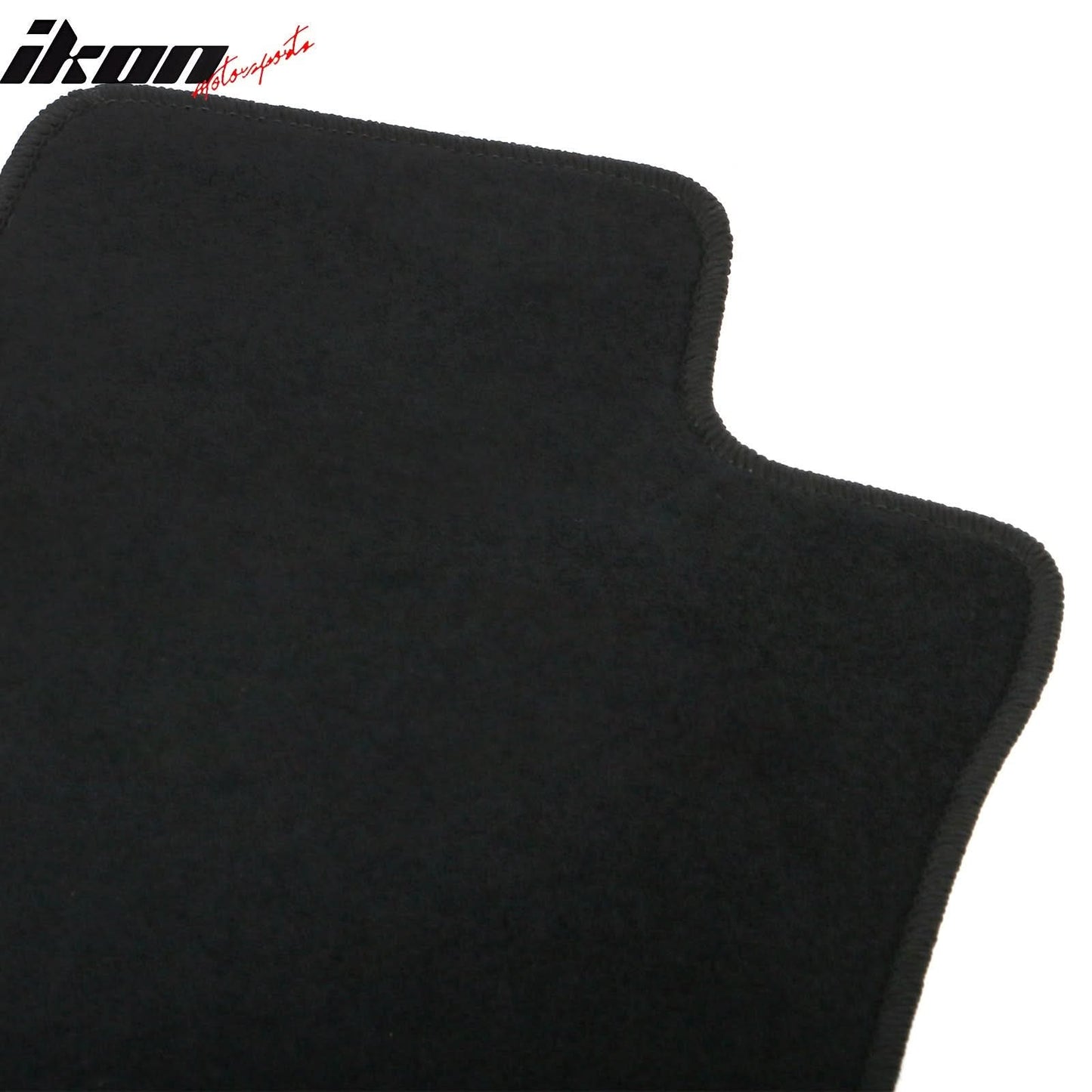 2016-2025 Volvo XC90 PHEV & MHEV Black Floor Mats Nylon 4PCS
