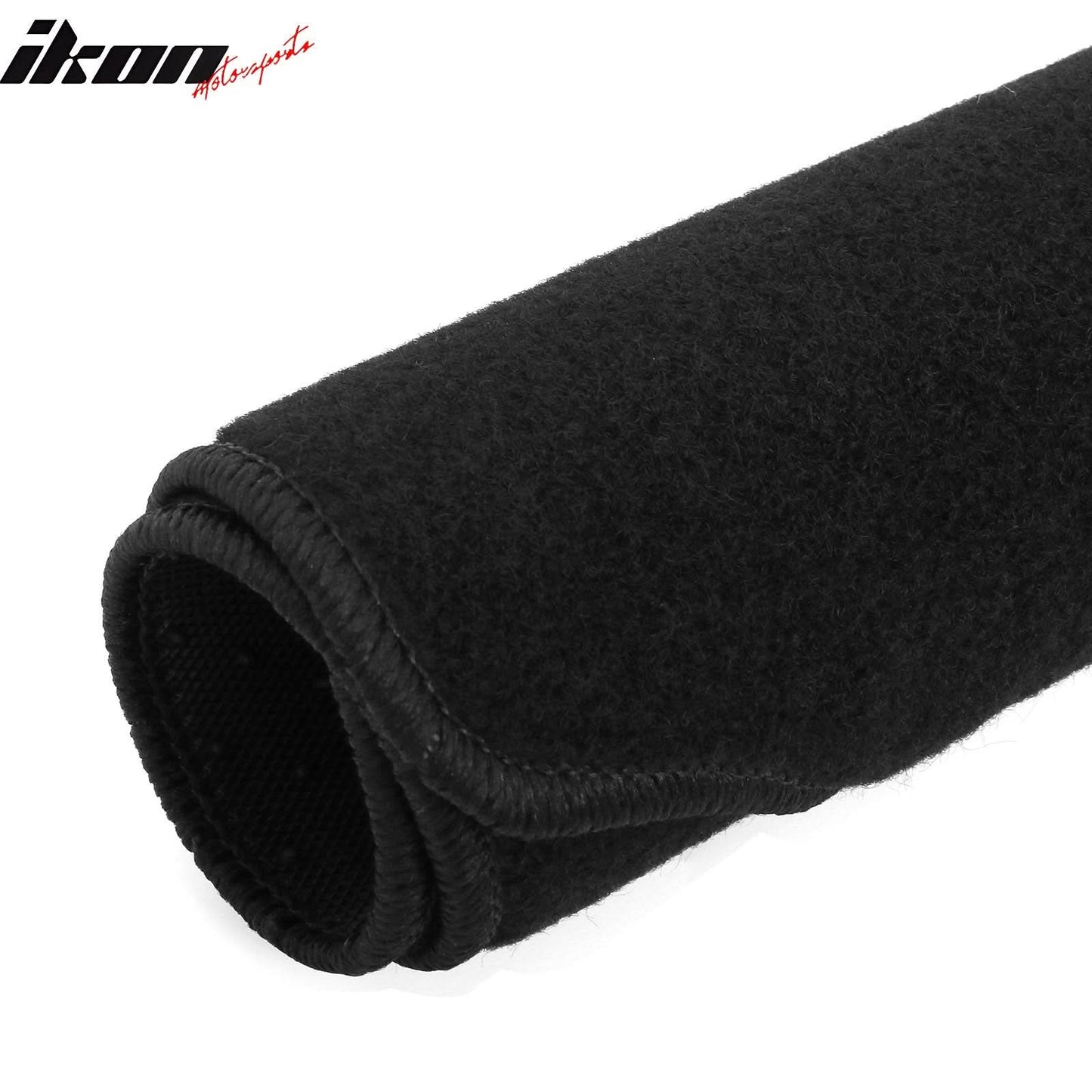 2016-2025 Volvo XC90 PHEV & MHEV Black Floor Mats Nylon 4PCS