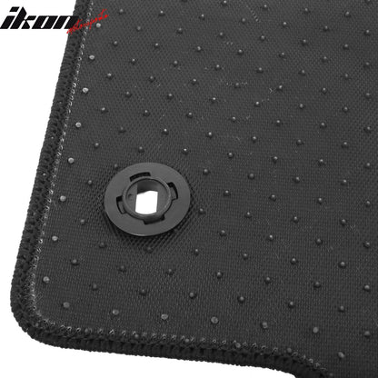 2022-2025 Toyota Corolla Cross GAS FWD Black Floor Mats Nylon 4PCS