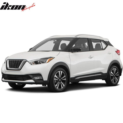 Car Floor Mat for 2018-2024 Nissan Kicks Heavy Duty Black Latex Carpet
