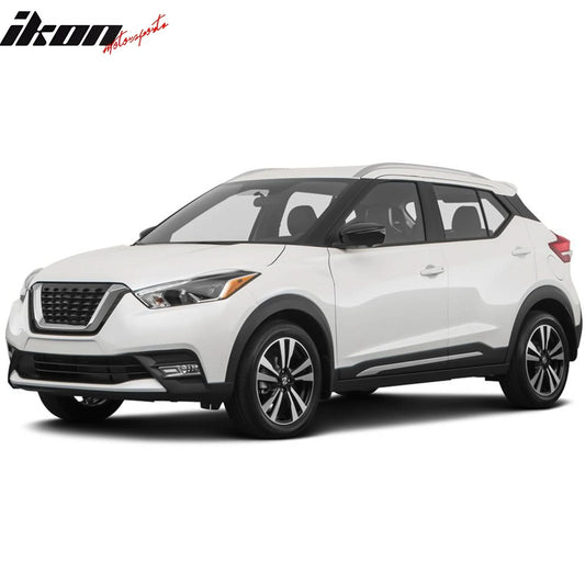 Car Floor Mat for 2018-2024 Nissan Kicks Heavy Duty Black Latex Carpet