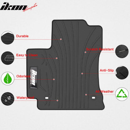 Car Floor Mat for 2014-19 Toyota Corolla Latex All Weather Carpet 5PC
