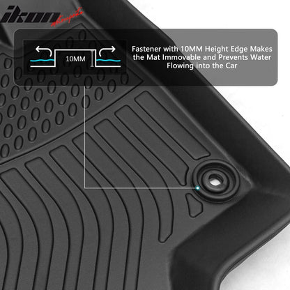 2019-2025 Acura RDX TPE 3D Floor Mats Carpets + Trunk Mat Cargo Liner