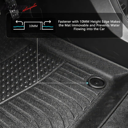 2021-024 Chevy Suburban GMC Yukon XL 8-Seat Floor Mats 3D TPE 3PCS