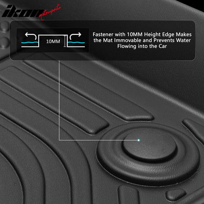 2016-2023 BMW X1 F48 X2 F39 3D Floor Mats All Weather TEP Carpets