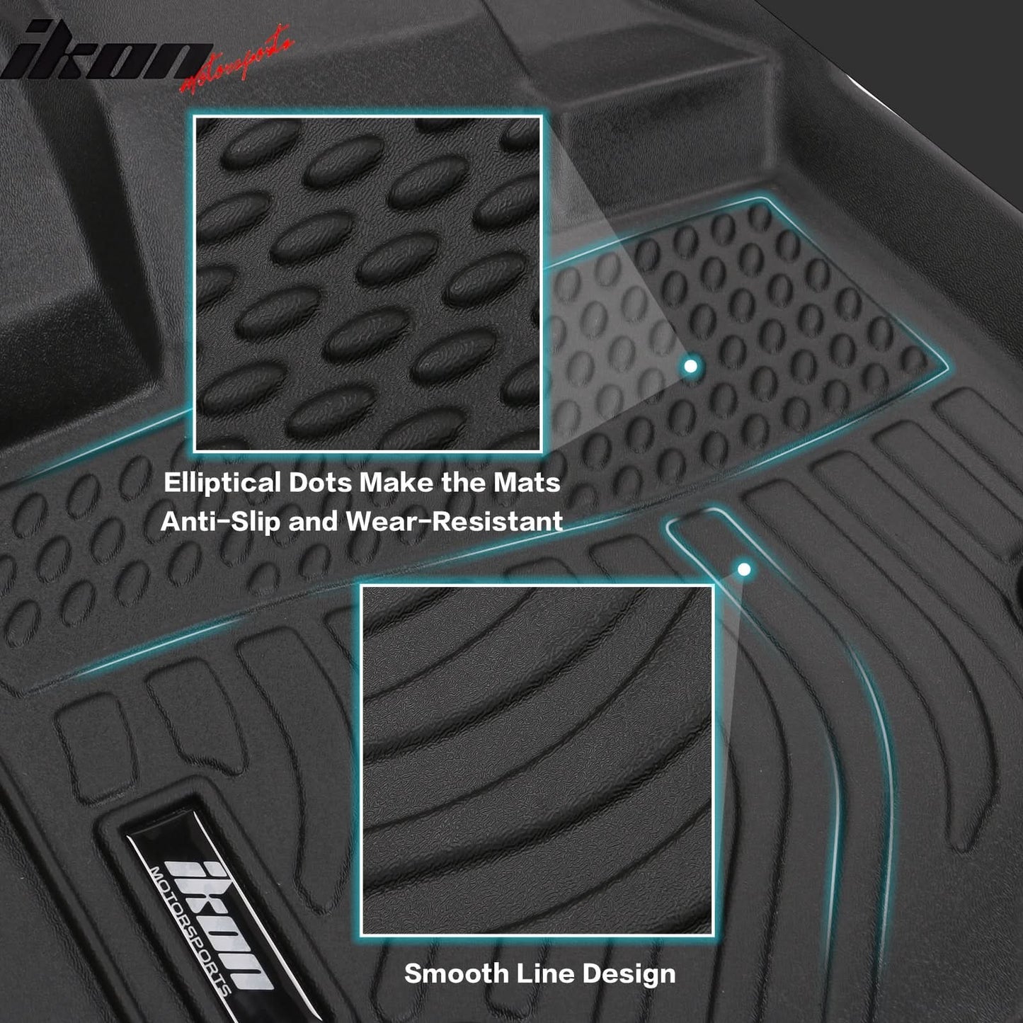 2017-2023 BMW 5-Series G30 3D Floor Mats Liner All Weather TEP Carpets