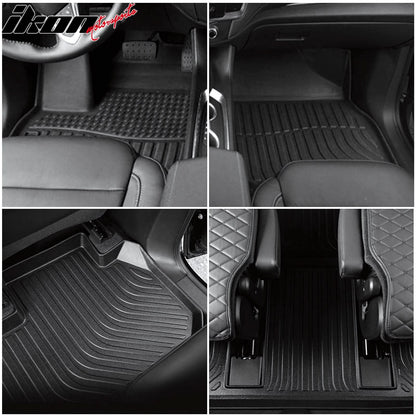 2018-2024 Chevy Traverse 7 Seats 3D Floor Mats All Weather TEP Carpets