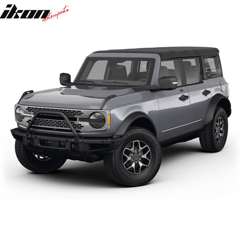 2021-2025 Ford Bronco 4DR Floor Mats All Weather TPE 3D Carpets 3PC