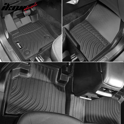 2015-2024 Ford Edge 3D Molded Floor Mats All Weather Carpets Liner TPE