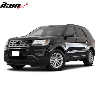 2015-2019 Ford Explorer Bucket Seat 3D Floor Mats Liner Carpets TPE