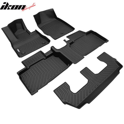 2020-2025 Ford Explorer 7 Seats 3D Floor Mats Heavy Duty Carpets TPE