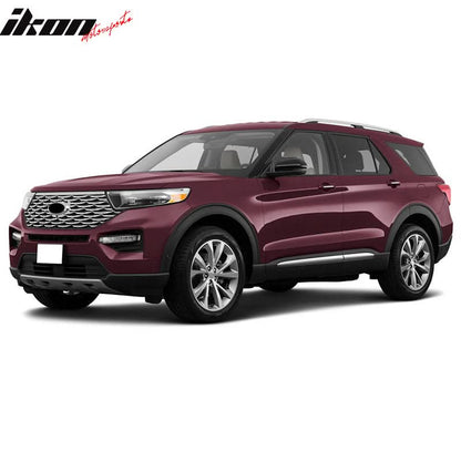 2020-2025 Ford Explorer 6 Seats 3D Floor Mats Heavy Duty Carpets TPE